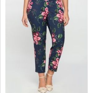 NEW! Eloquii- Kady Fit Printed Crepe Pant - Sz 24